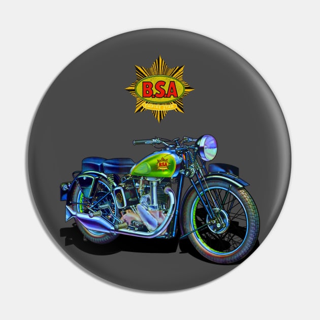 The Gorgeous BSA Empire Star Motorcycle by Motormaniac Pin by MotorManiac