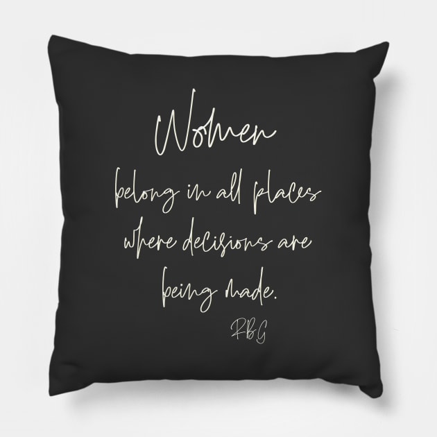 RBG Pillow by ninoladesign