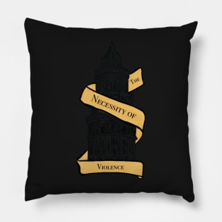 Babel or The Necessity of Violence tower Pillow