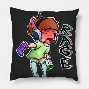 Gamer Rage Pillow