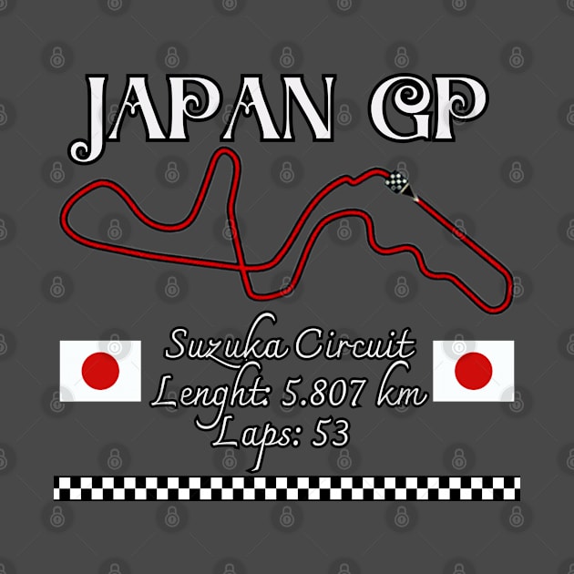 Japan Grand Prix, Suzuka Circuit, formula 1 fans by Pattyld