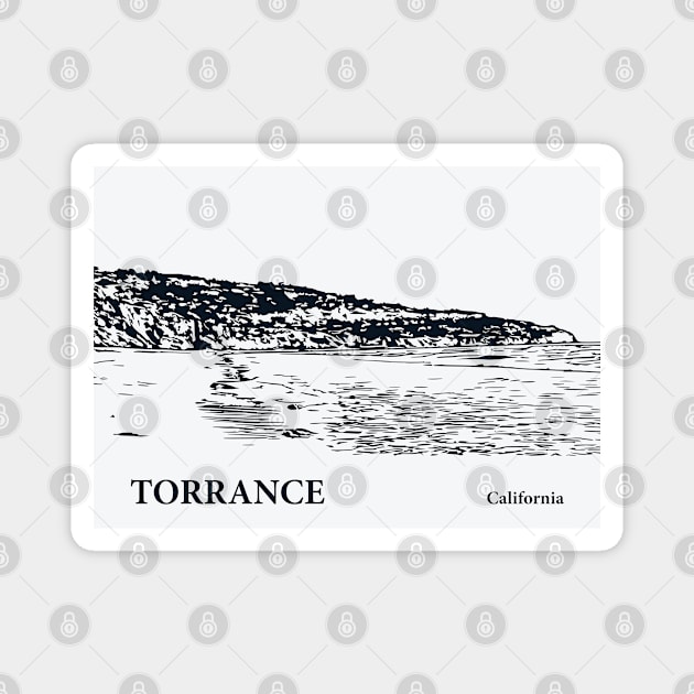 Torrance - California Magnet by Lakeric