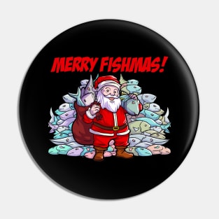 Merry Fishmas! Pin