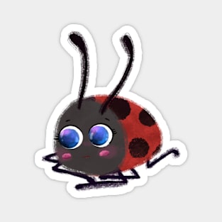 Ladybug the good girl by jilooo Magnet