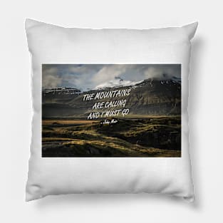 Mountains are calling 70 Pillow