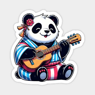 Rock and roll panda Magnet