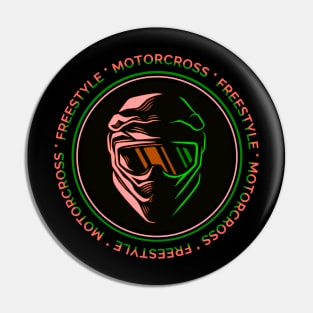 Motorhelm Pin