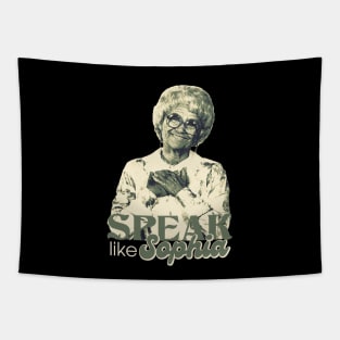 Speak Like Sophia Tapestry