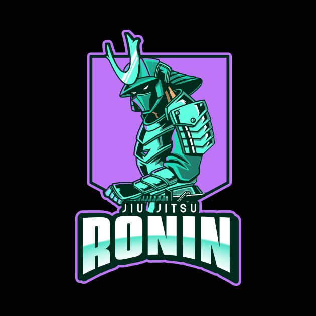 Ronin Jiu Jitsu Bjj MMA by Tip Top Tee's