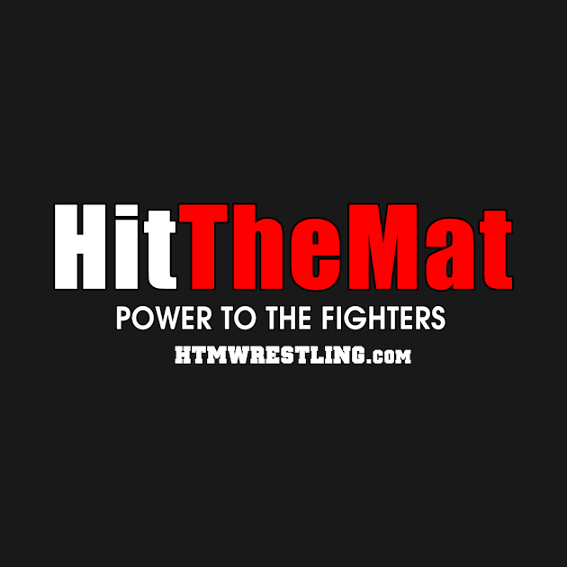 Hit the Mat - Power to the Fighters Logo by HitTheMat