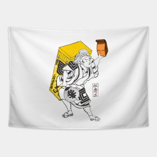 Japanese delivery man Tapestry