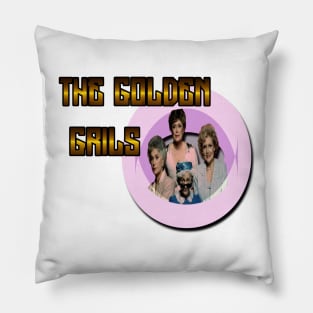 The golden grils Pillow