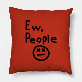 Ew People Graphic Pillow