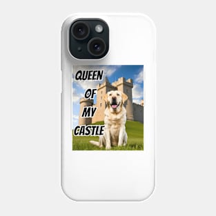 Queen of My Castle Labrador Retriever Phone Case