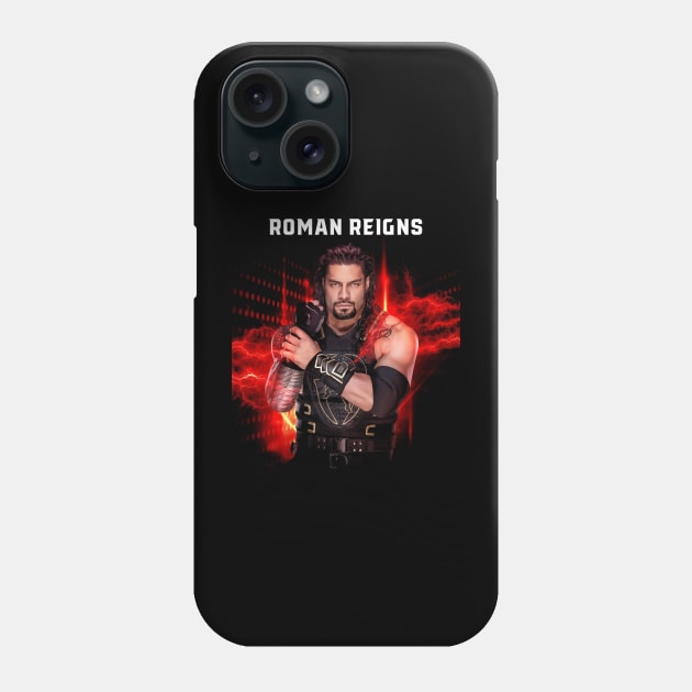 Roman Reigns Phone Case by Crystal and Diamond