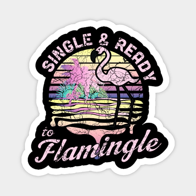 Single Ready to Flamingle Magnet by Calculated