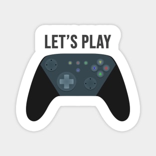 Let's Play - Gamers Controller Design Magnet