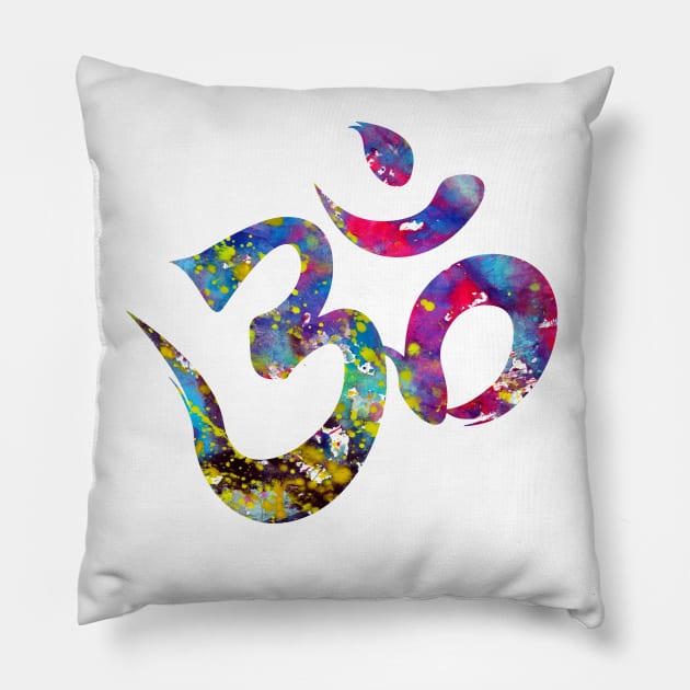 Om Pillow by erzebeth