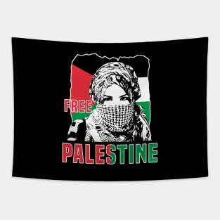 Free Palestine - Support Palestine Tapestry