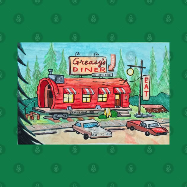 Greasy's Diner by emmawtj