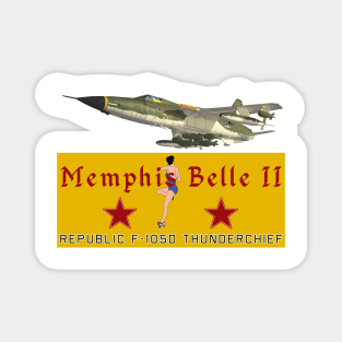 F-105D Thunderchief Memphis Belle II Magnet