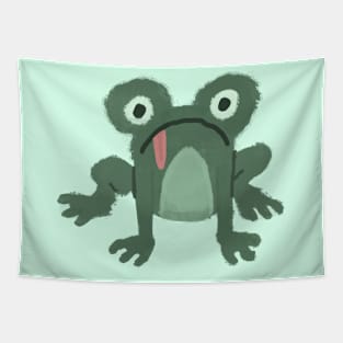 Derp Frog Tapestry