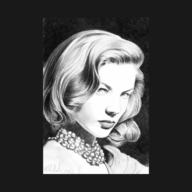 Lauren Bacall, one of the greatest female star of Classic Hollywood! by micheleamadesi