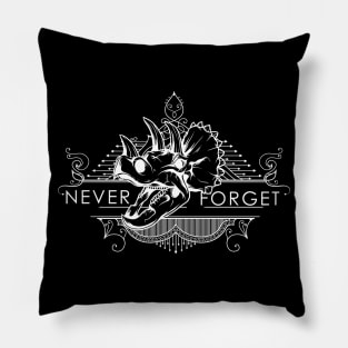 Never forget dinosaurs Pillow