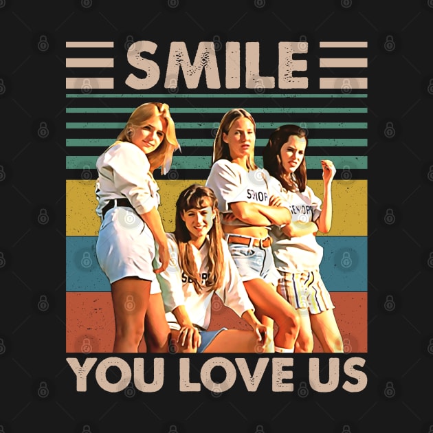 Vintage Smile, You Love Us Movie Look Fan Design by JorgeHigginsDesigns