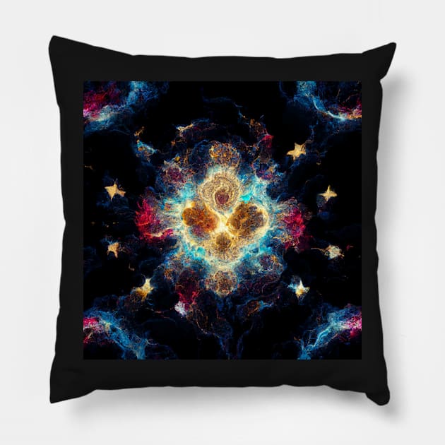 Universe stars and nebulas Pillow by Riverside-Moon