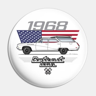 1968 Detroit Iron Pin