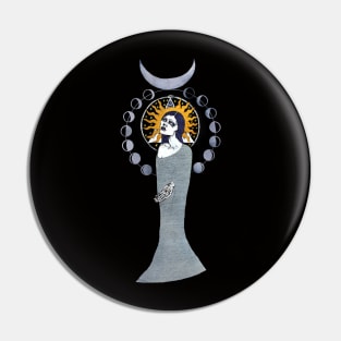 Alchemical Woman Pin