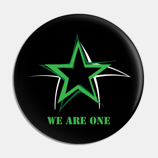 We Are One Pin by Ottie and Abbotts