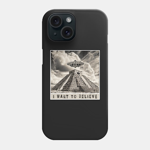 I Want To Believe Phone Case by DesignsPrints