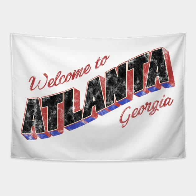 Welcome to Atlanta Tapestry by ariel161