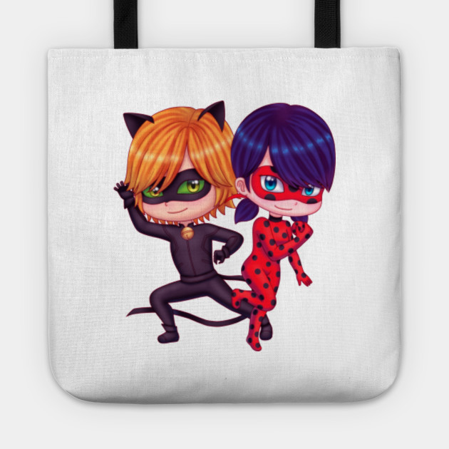 Ladybug And Chat Noir Miraculous Ladybug Sac Fourre Tout Teepublic Fr Ladybug And Chat Noir Miraculous Ladybug Sac Fourre Tout Teepublic Fr