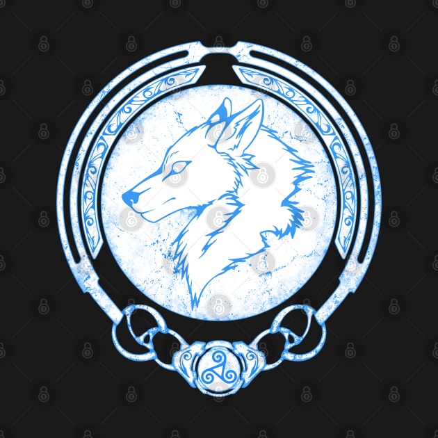 Fenris Wolf by NicGrayTees