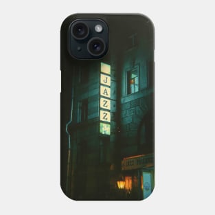 Jazz philharmonic hall in the city of Saint Petersburg // Night photography Phone Case