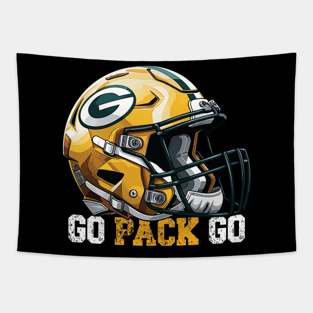 Go Pack Go! Tapestry by vectrus