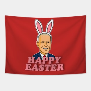 Joe biden happy easter meme Tapestry