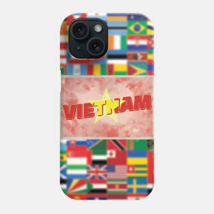 Vietnam vintage style retro souvenir Phone Case