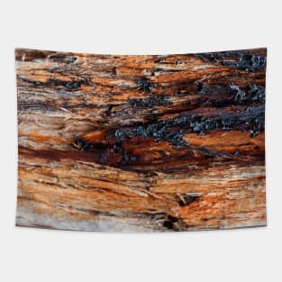 Vibrant Tree Oozing Sap From Trunk - Alternative III Tapestry