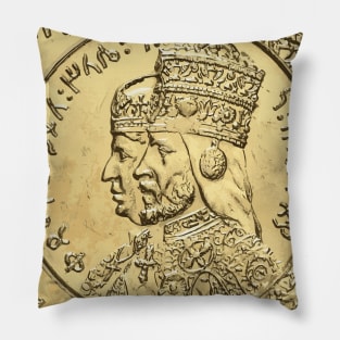 Emperor Selassie Empress Menen Pillow