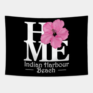 Indian Harbour Beach HOME Pink Hibiscus Tapestry