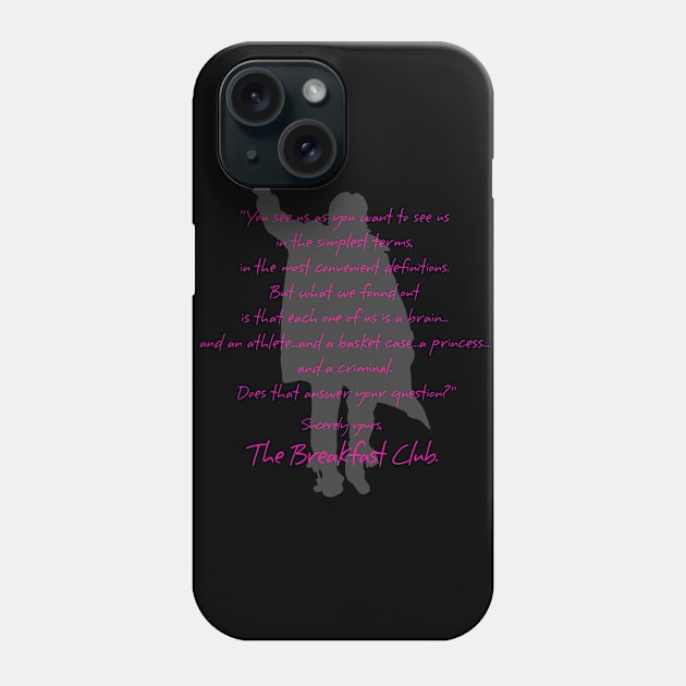 SINCERELY YOURS Phone Case by YourLuckyTee