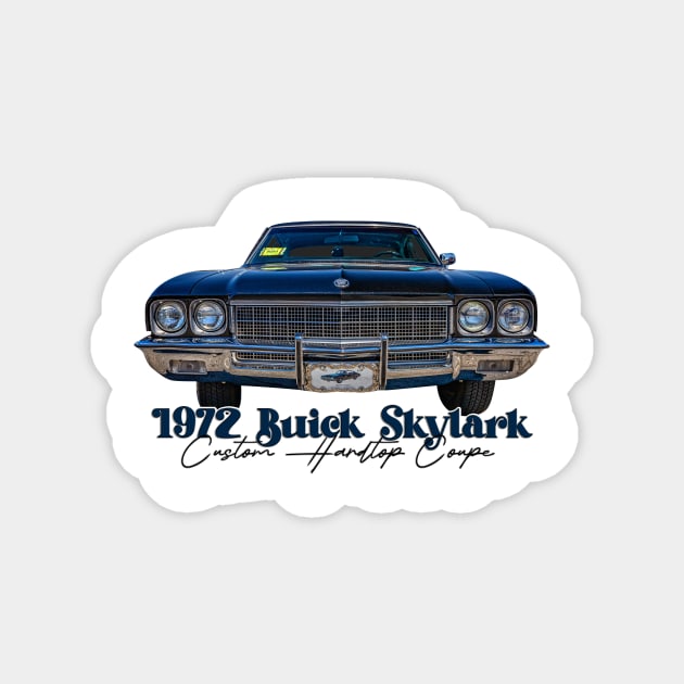 1972 Buick Skylark Custom Hardtop Coupe Magnet by Gestalt Imagery