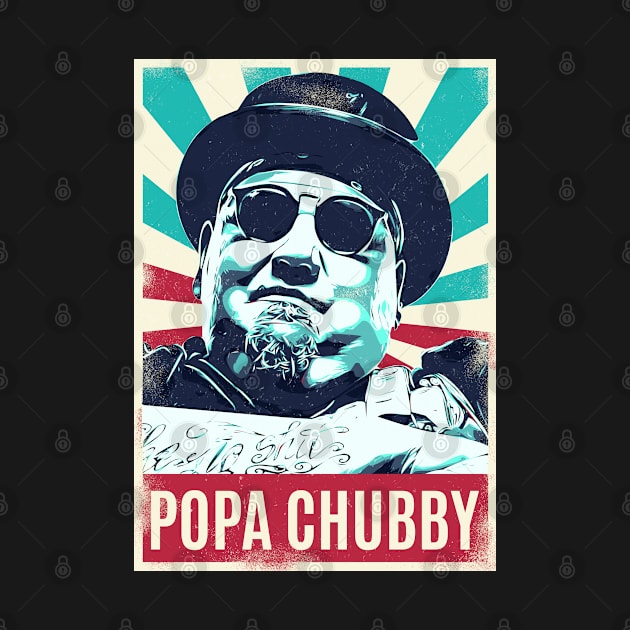 Vintage Retro Popa Chubby by Bengkel Band