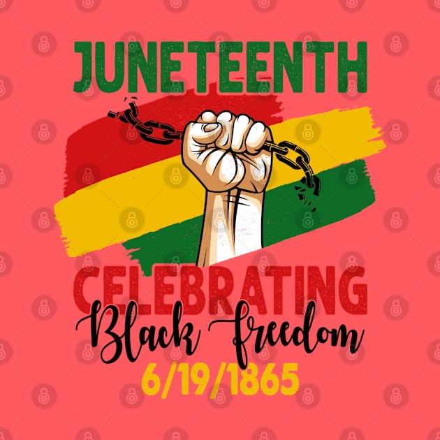 Juneteenth, Celebrating Black Freedom, 6-19-1865, Black History by UrbanLifeApparel