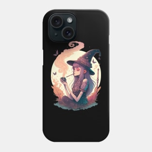 Smoking Witch Phone Case