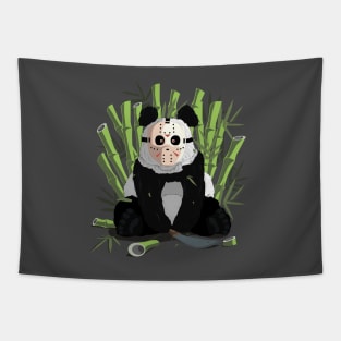 Jason mask panda Tapestry